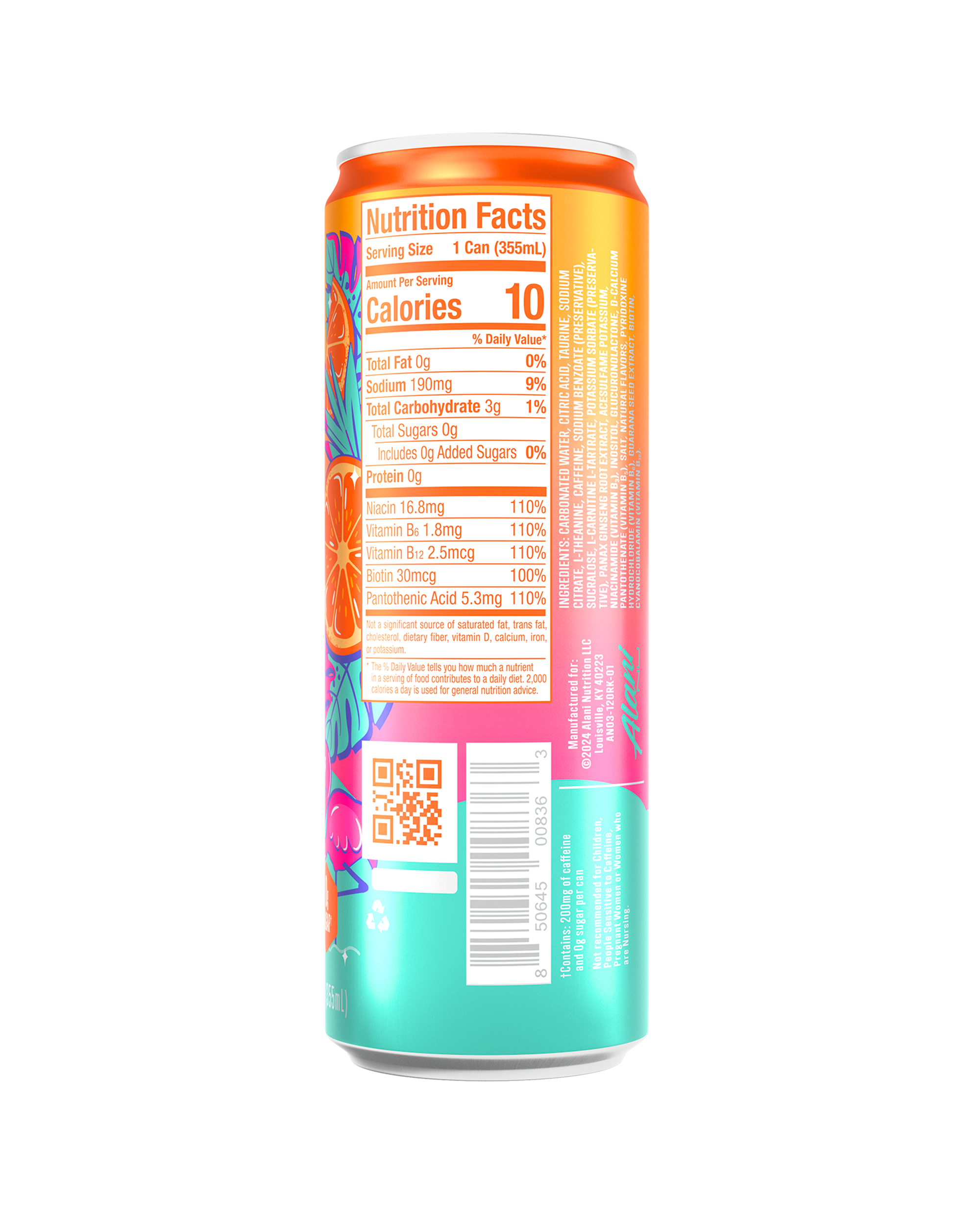 Energy Drink - Orange Kiss